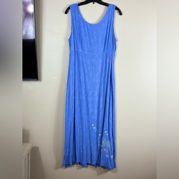 K & company size 16 dress set blazer 22-1/2 p2p 22length dress maxi preowned - Picture 11 of 15